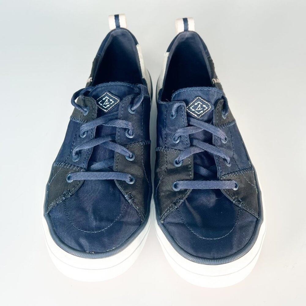 Sperry Crest Vibe Bionic Shoes Sneakers Shoes Navy Black Women 9.5 - Picture 3 of 15